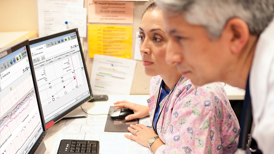 Monitor patient data