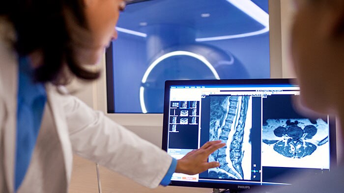 Integração de fluxos de trabalho de radiologia