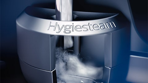 Higiene comprovada com HygieSteam