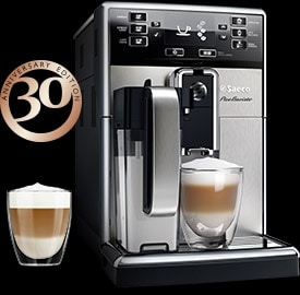 Máquinas de café expresso super automáticas da Saeco
