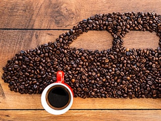 O café pode ser combustível para um automóvel