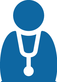 ícone de prestador de cuidados de saúde