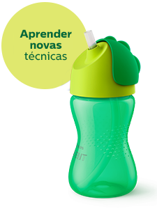 Copos com palhinha Philips Avent, 9 meses, 12 meses