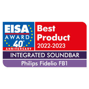 Prémio EISA 2022 para o SoundBar Philips Fidelio FB1
