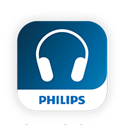 Aplicação Philips Headphones