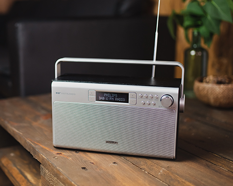 Sistemas hi-fi Philips, sistema est&eacute;reo port&aacute;til, despertador com r&aacute;dio
