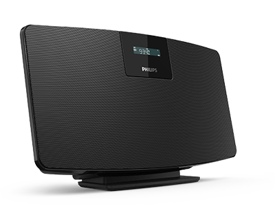 Microssistema Hi-Fi plano de montagem na parede Philips M2505
