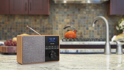 Rádio em casa Philips, rádio portátil, rádio Bluetooth, rádio DAB