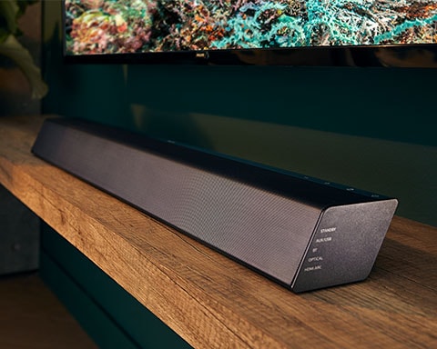 Philips soundbar-systemer til TV-en