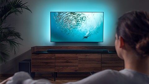 Barra de som Philips com Dolby Atmos