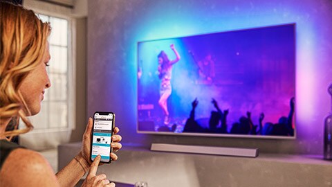 Barra de som Philips sem fios com HDMI
