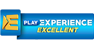 logótipo Play experience excellent