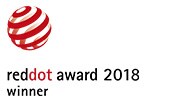 logótipo vencedor do prémio red dot de 2018