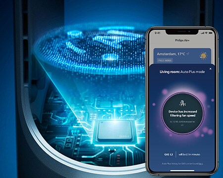 App Philips Air+, Modo Auto Plus