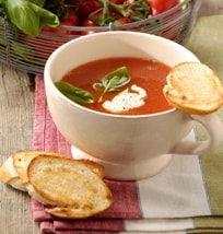 Sopa De Tomate Clássica Com Pão De Alho | Philips
