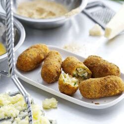 Croquetes De Batata Com Queijo Parmesão | Philips