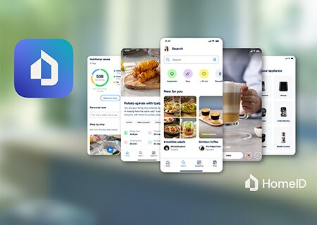 Philips NutriU App, für Rezeptvorschläge