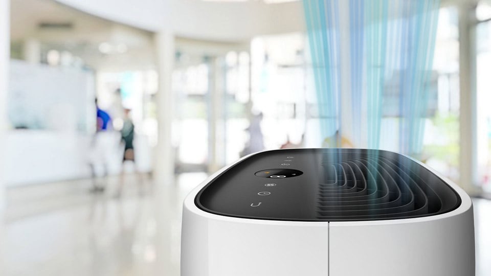 Philips air purifier demo video