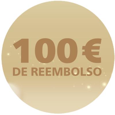 Recebe 100€ de Reembolso 