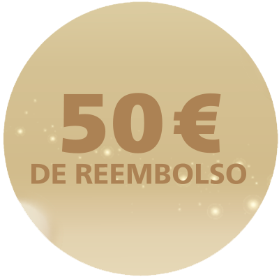 Recebe 50€ de Reembolso