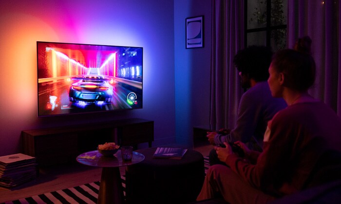Jogos no televisor Philips