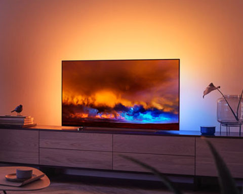 Veja o televisor OLED 4K da Philips