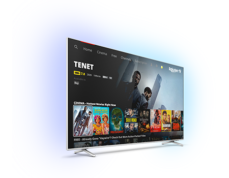 Smart TV com Rakuten TV