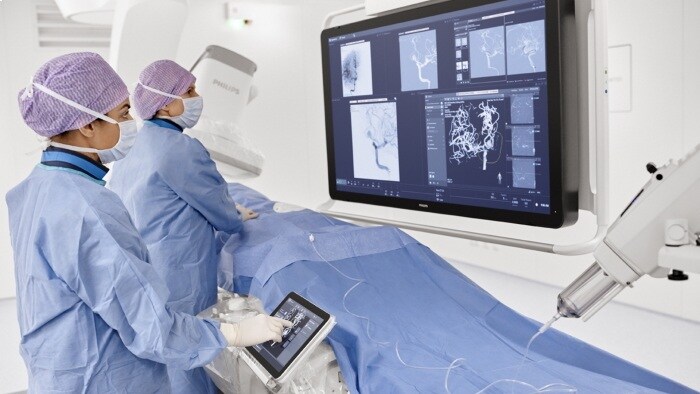 Intuitiva, integrada e eficiente – Philips apresenta a Azurion, a plataforma de terapia guiada por imagem de última geração