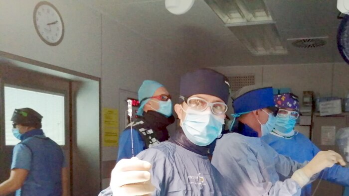 El Hospital Virgen de la Salud de Toledo realiza con éxito la primera cirugía endovascular con el sistema Tack en España