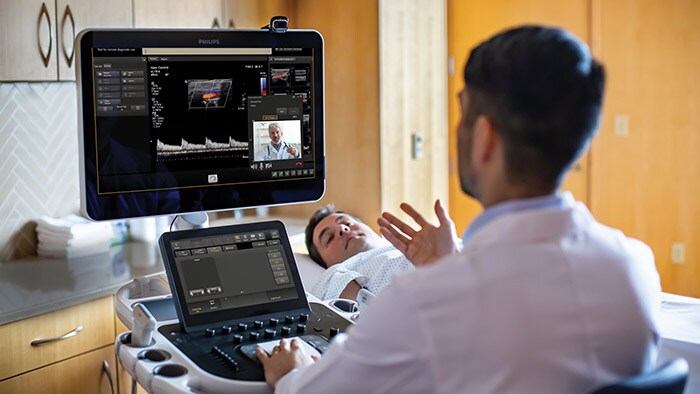 Philips Collaboration Live integrated tele-ultrasound expands FDA 510(k) clearance for remote diagnostic use to additional mobile platforms