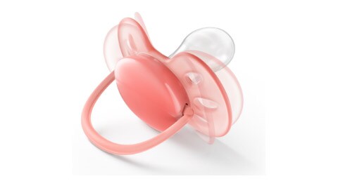 Nova chupeta Philips Avent Ultra soft garante o máximo conforto, desenvolvida com um exclusivo escudo ultra macio e flexível